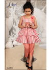 Pink Arya Guddee Mix Rayon Printed Top with Plazzo Kids Wear 004